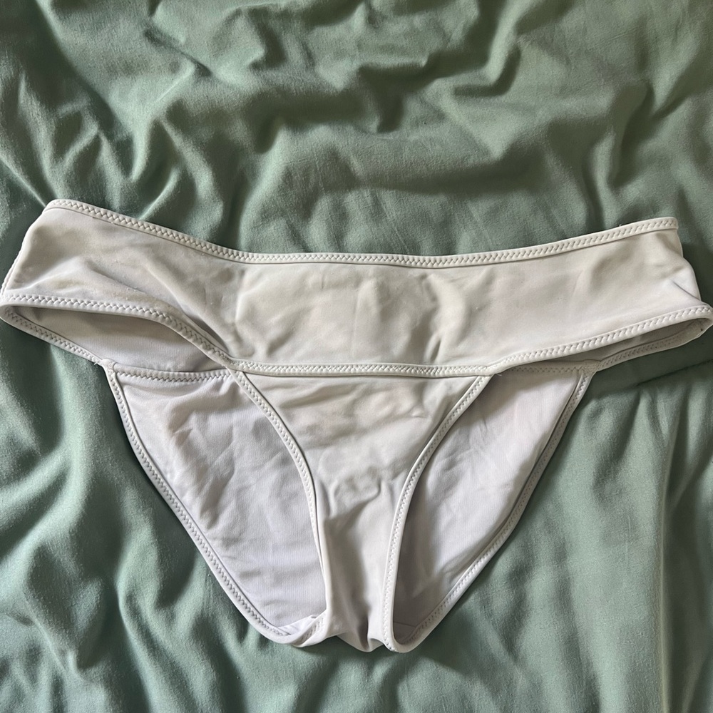 White aerie bikini bottoms